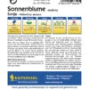 Sonnenblume Sonja | Sonnenblumensamen Von Kiepenkerl