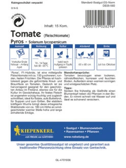 Fleischtomate Pyros | Fleischtomatensamen Von Kiepenkerl