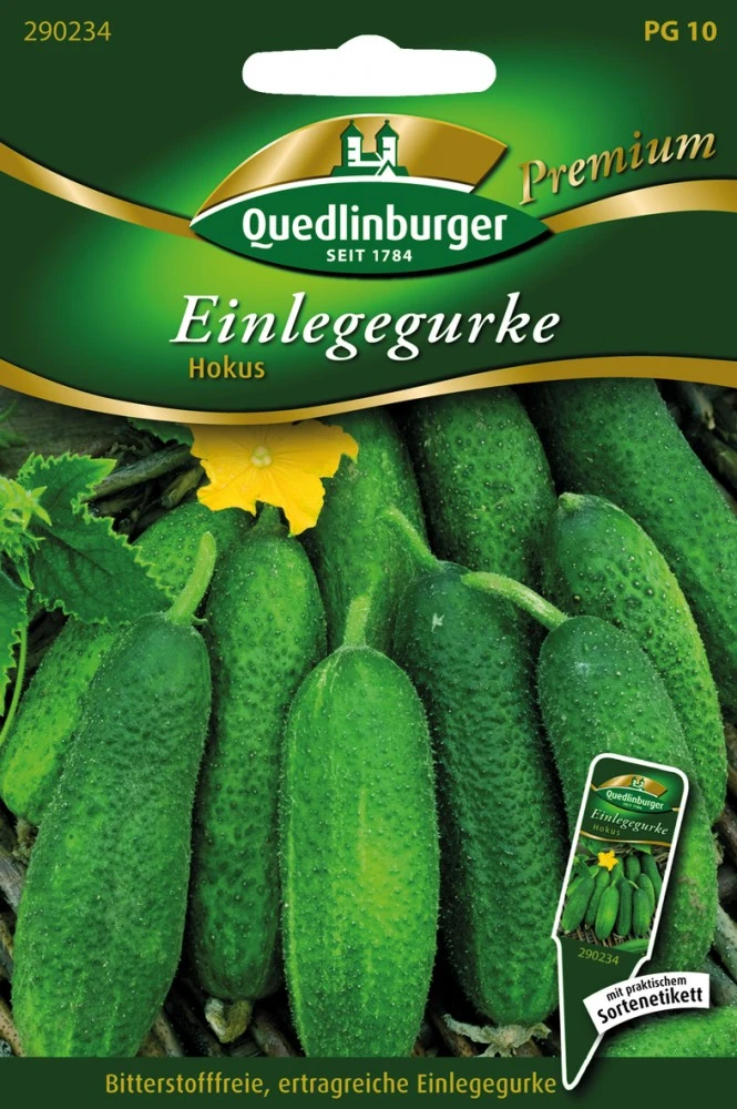 Einlegegurke Hokus | Einlegegurkensamen Von Quedlinburger 1 Einlegegurke Hokus | Einlegegurkensamen Von Quedlinburger