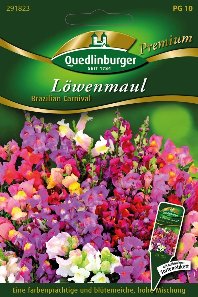 Löwenmaul Brazilian Carnival | Blumensamen Von Quedlinburger 1 Löwenmaul Brazilian Carnival | Blumensamen Von Quedlinburger