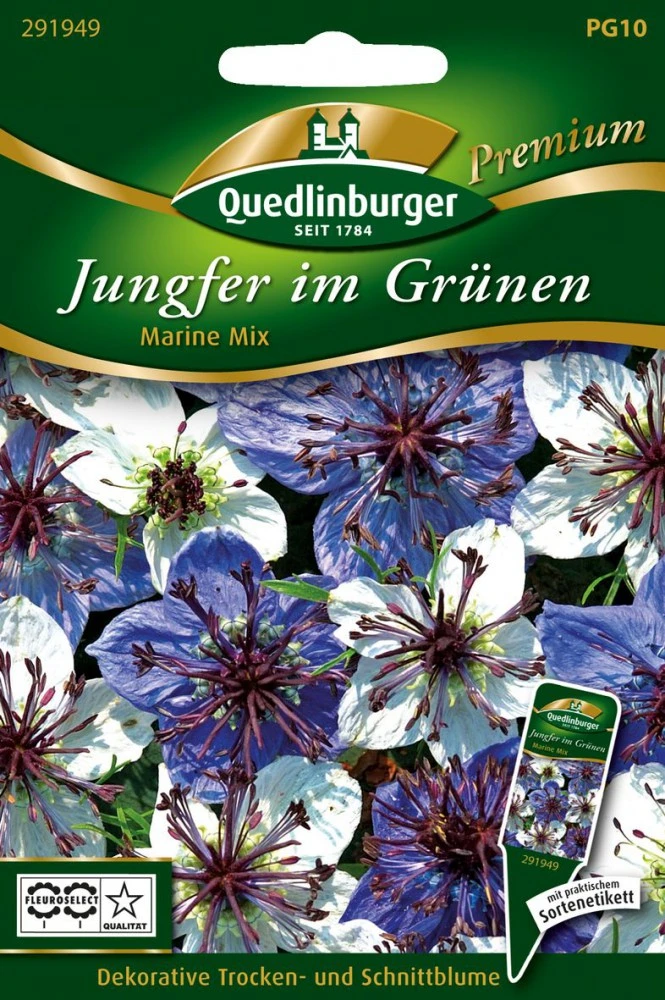 Jungfer Im Grünen Marine Mischung | Jungfer Im Grünen Samen Von Quedlinburger 1 Jungfer Im Grünen Marine Mischung | Jungfer Im Grünen Samen Von Quedlinburger