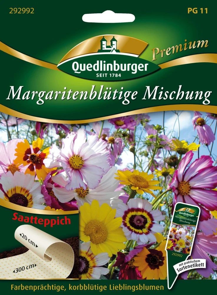 Margeritenblütige Mischung | Margeritensamen Von Quedlinburger 1 Margeritenblütige Mischung | Margeritensamen Von Quedlinburger
