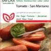 Tomate San Marzano | San Marzano Tomatensamen Von Saflax
