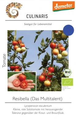 Freilandtomate Resibella | BIO Freilandtomatensamen Von Culinaris