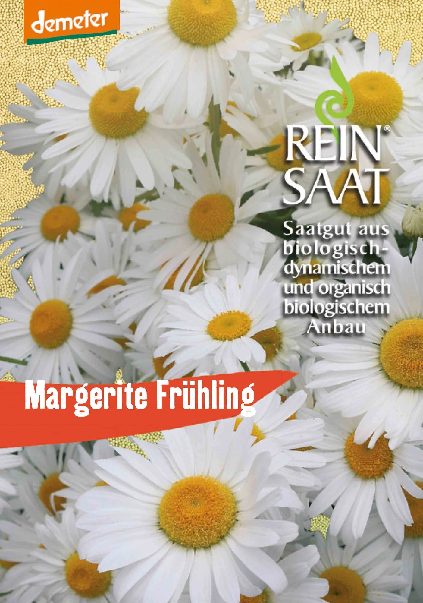 Margerite Frühling | BIO Margeritensamen Von Reinsaat 1 Margerite Frühling | BIO Margeritensamen Von Reinsaat