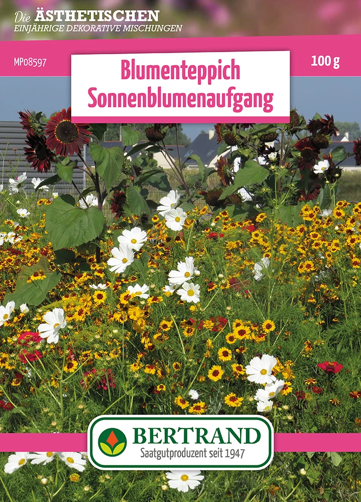 Blumenwiese Sommerblumen Farbvielfalt (100 G) | Blumensamen Von Bertrand 1 Blumenwiese Sommerblumen Farbvielfalt (100 G) | Blumensamen Von Bertrand