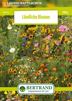 Blumenwiese Artenreiche Feldblumenmischung (100 G) | Blumensamen Von Bertrand