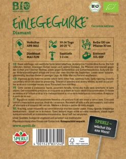 Einlegegurke Diamant | Einlegegurkensamen Von Sperli