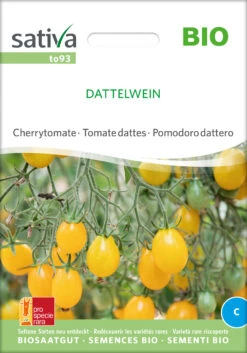 Ausgewählte Produkte 21 Datteltomate Dattelwein | BIO Stabtomatensamen Von Sativa Rheinau