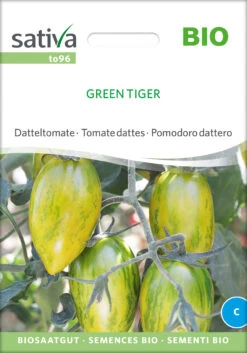Ausgewählte Produkte -Angebote Samenhaus Store 551675 BIO Datteltomate Green Tiger to96 sr 0