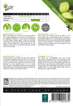 Gurken Snack Kaikura F1 | Gurkensamen Von Buzzy Seeds