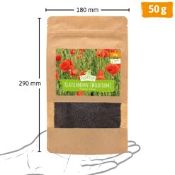 Wiesenblume Klatschmohn (50 G) | Mohnsamen Von FLORTUS