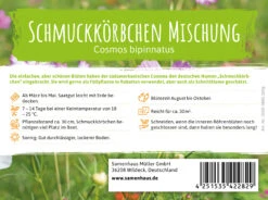 Wiesenblume Schmuckkörbchen (100 G) | Cosmeasamen Von FLORTUS -Angebote Samenhaus Store 558930 Wiesenblume Schmuckkoerbchen 100 g 2000 0881 3