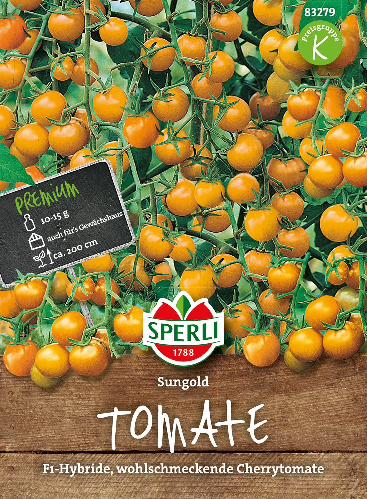 Tomate Sungold F1-Hybride | Tomatensamen Von Sperli 2 Tomate Sungold F1-Hybride | Tomatensamen Von Sperli – Bild 2